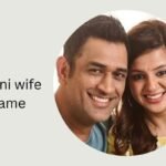 dhoni wife name