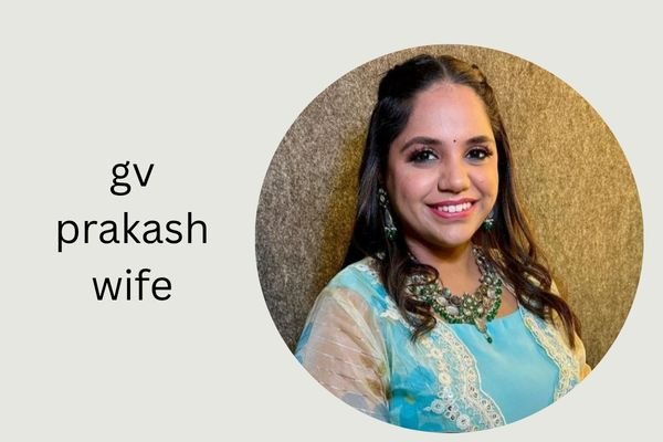 gv prakash wife