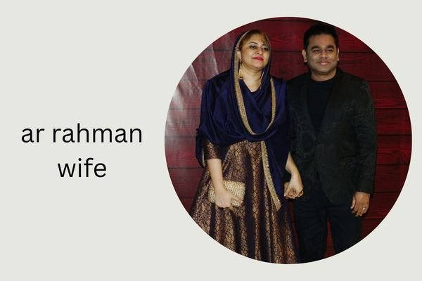 ar rahman wife